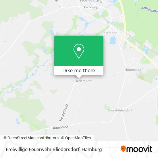 Freiwillige Feuerwehr Bliedersdorf map