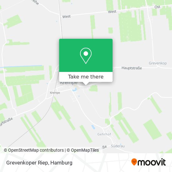 Grevenkoper Riep map