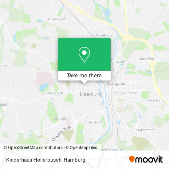 Kinderhaus Hollerbusch map