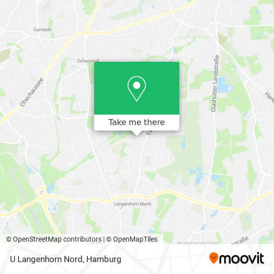 Карта U Langenhorn Nord