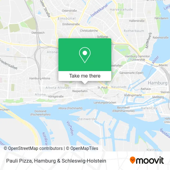 Карта Pauli Pizza