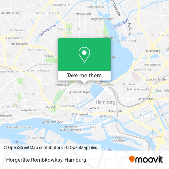 Hörgeräte Rombkowksy map