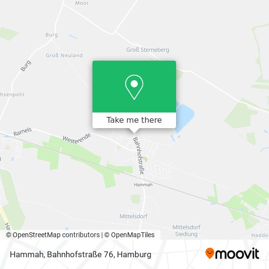 Hammah, Bahnhofstraße 76 map