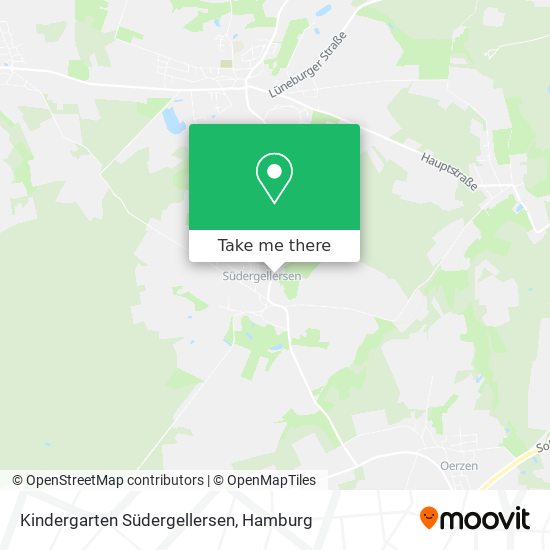 Kindergarten Südergellersen map