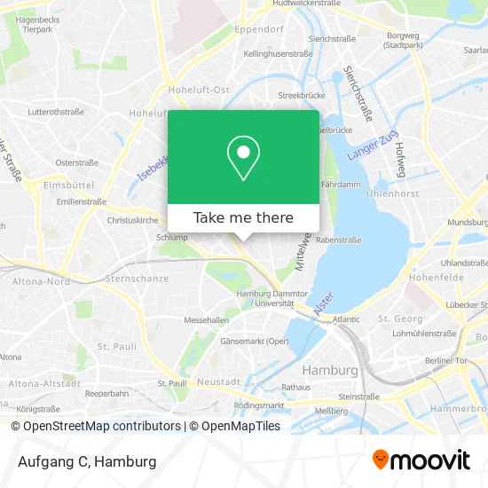 Карта Aufgang C