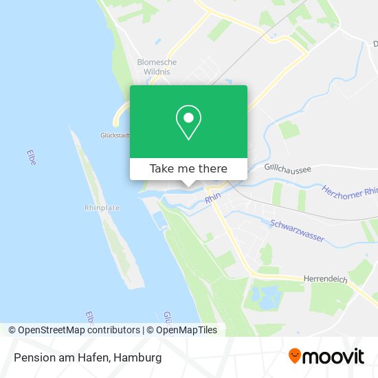 Pension am Hafen map