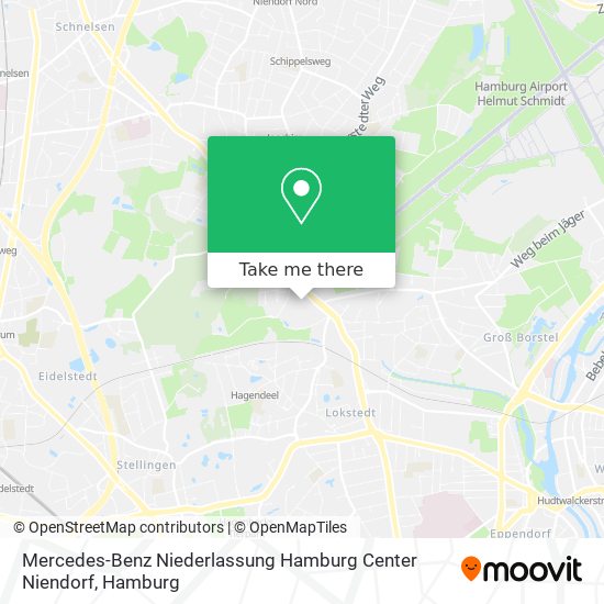 Mercedes-Benz Niederlassung Hamburg Center Niendorf map