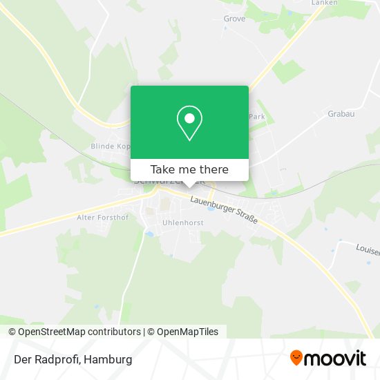 Der Radprofi map