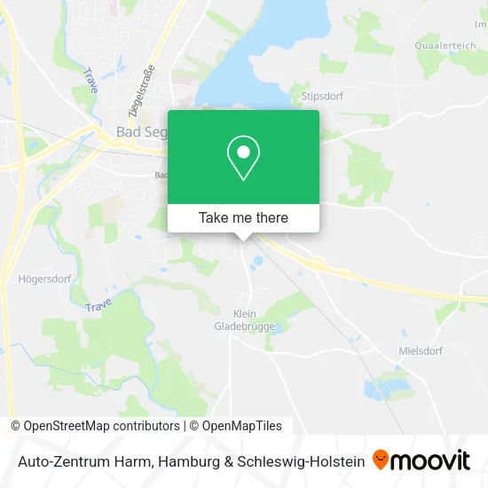 Карта Auto-Zentrum Harm