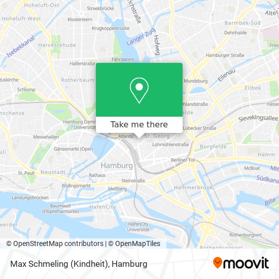 Max Schmeling (Kindheit) map