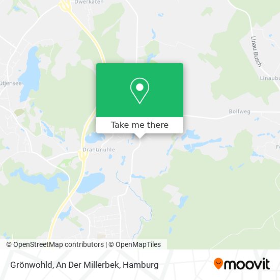 Grönwohld, An Der Millerbek map