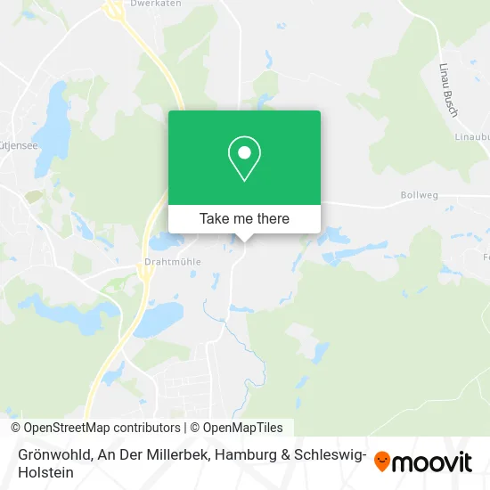 Карта Grönwohld, An Der Millerbek