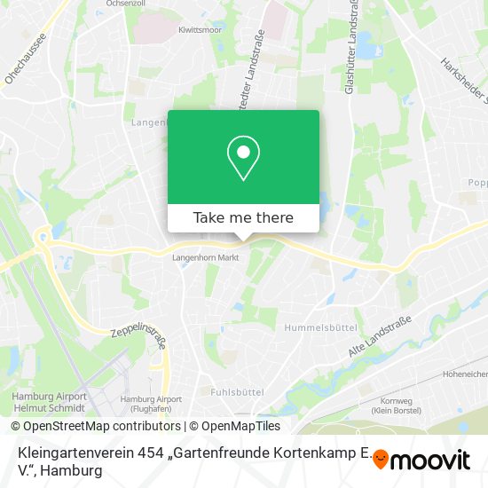 Kleingartenverein 454 „Gartenfreunde Kortenkamp E. V.“ map