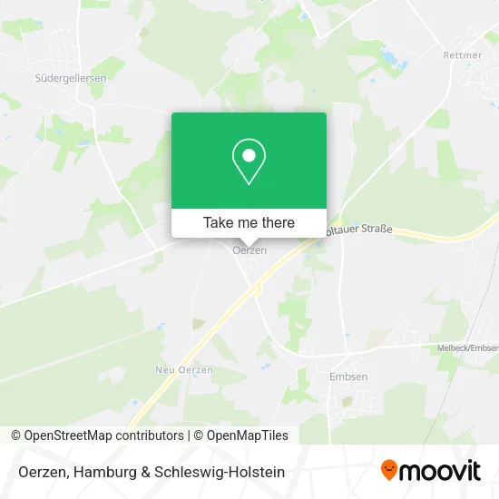 Карта Oerzen