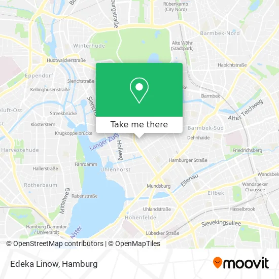 Карта Edeka Linow