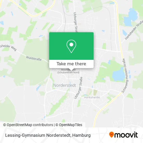 Карта Lessing-Gymnasium Norderstedt