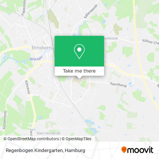 Regenbogen Kindergarten map