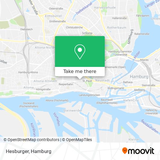 Hesburger map