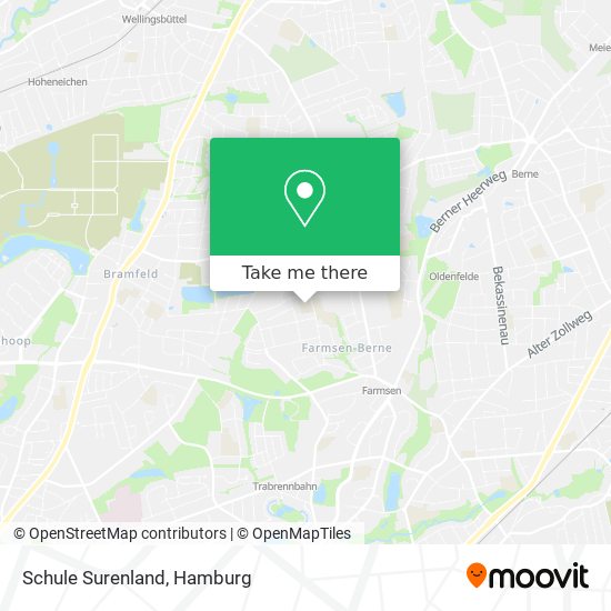 Schule Surenland map