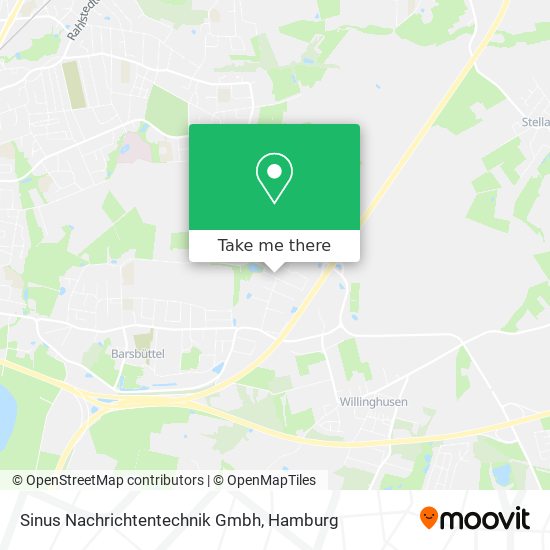 Sinus Nachrichtentechnik Gmbh map