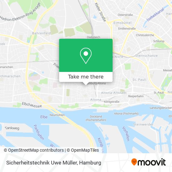 Sicherheitstechnik Uwe Müller map