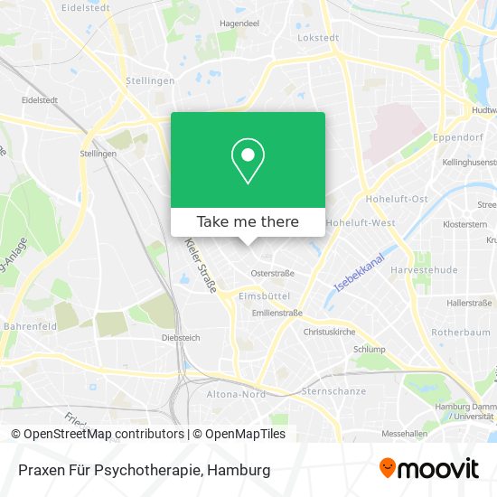 Карта Praxen Für Psychotherapie