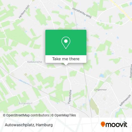 Autowaschplatz map