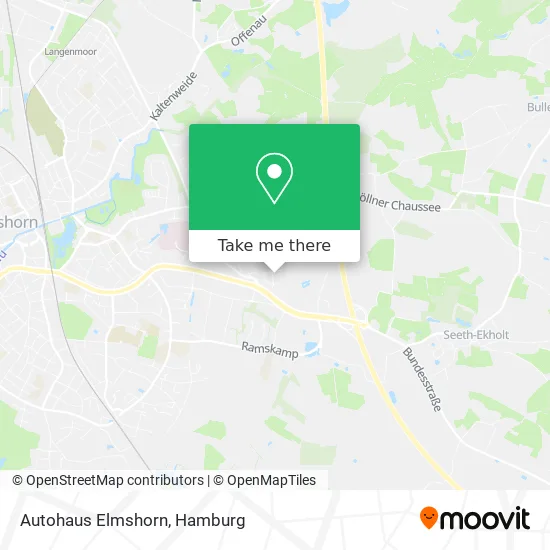 Карта Autohaus Elmshorn