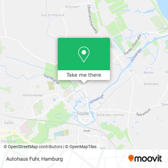 Autohaus Fuhr map