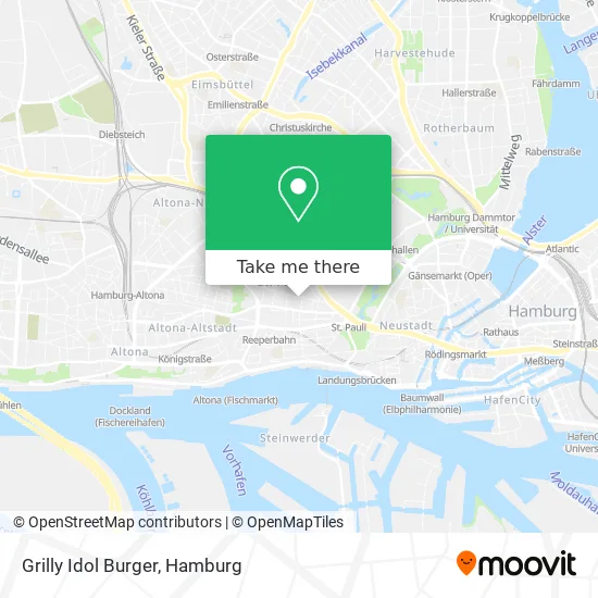 Карта Grilly Idol Burger