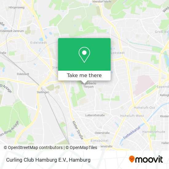 Curling Club Hamburg E.V. map