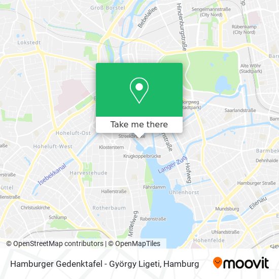 Hamburger Gedenktafel - György Ligeti map