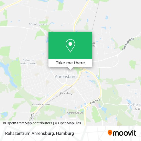 Rehazentrum Ahrensburg map