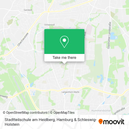 Карта Stadtteilschule am Heidberg