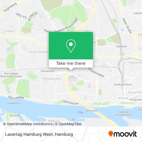 Lasertag Hamburg West map