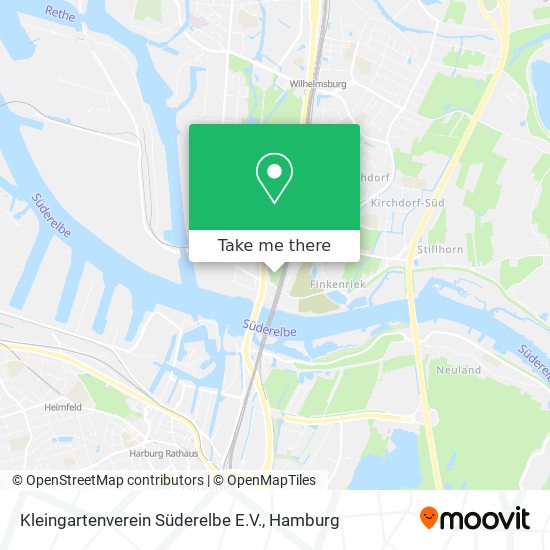 Kleingartenverein Süderelbe E.V. map