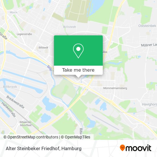 Alter Steinbeker Friedhof map