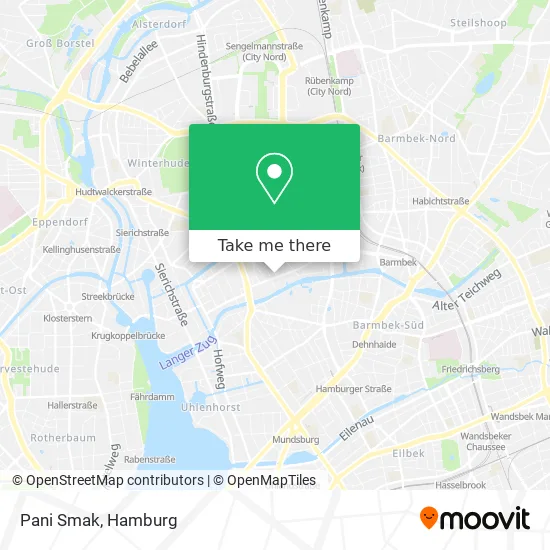 Карта Pani Smak