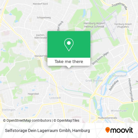 Карта Selfstorage Dein Lagerraum Gmbh