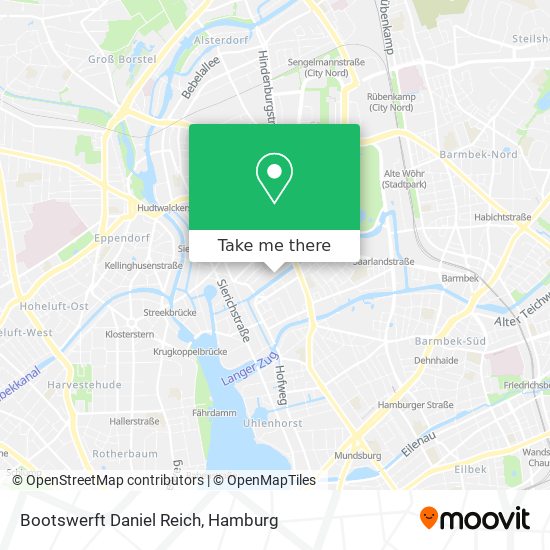 Bootswerft Daniel Reich map