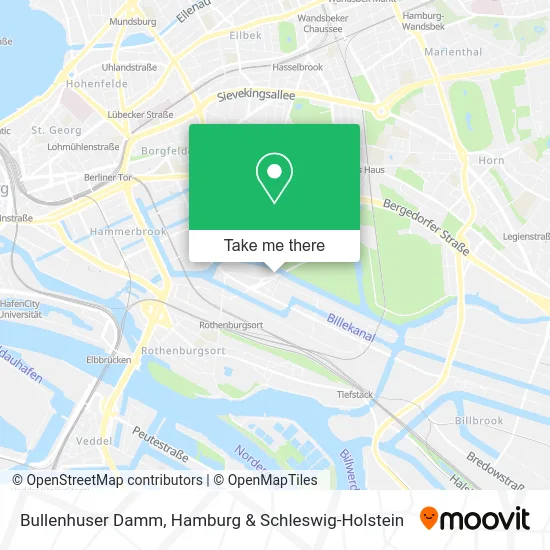 Карта Bullenhuser Damm