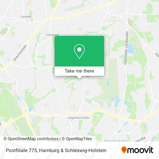 Карта Postfiliale 775