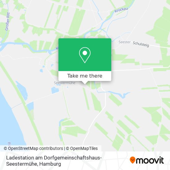 Ladestation am Dorfgemeinschaftshaus-Seestermühe map