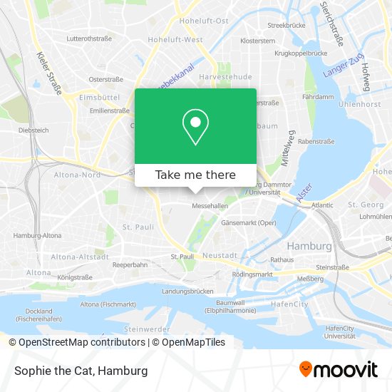 Sophie the Cat map