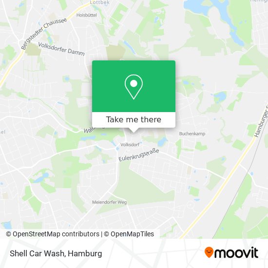 Shell Car Wash map