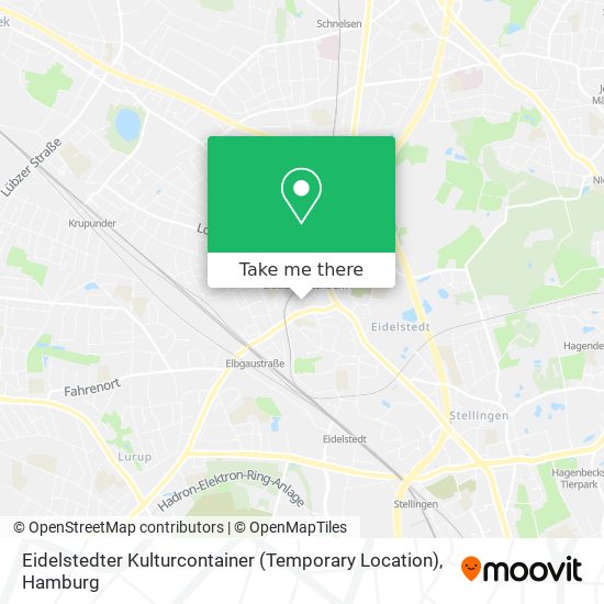 Eidelstedter Kulturcontainer (Temporary Location) map