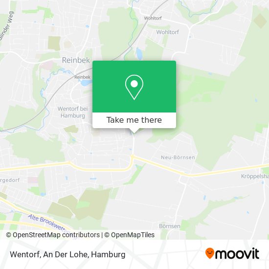 Wentorf, An Der Lohe map