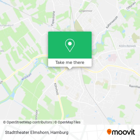 Stadttheater Elmshorn map