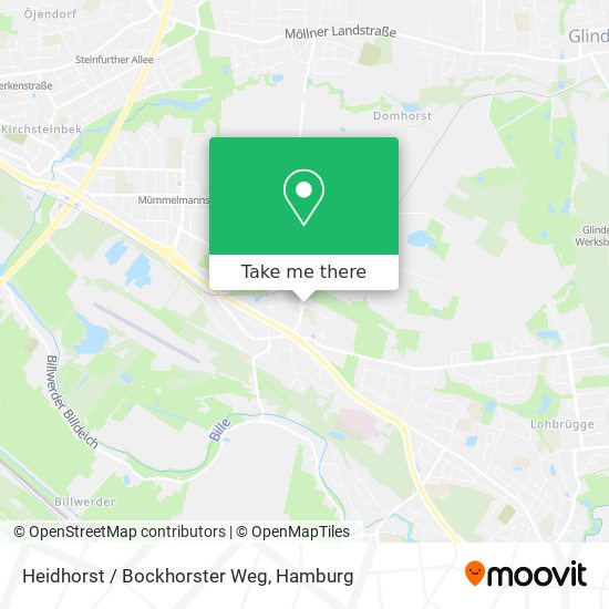 Heidhorst / Bockhorster Weg map