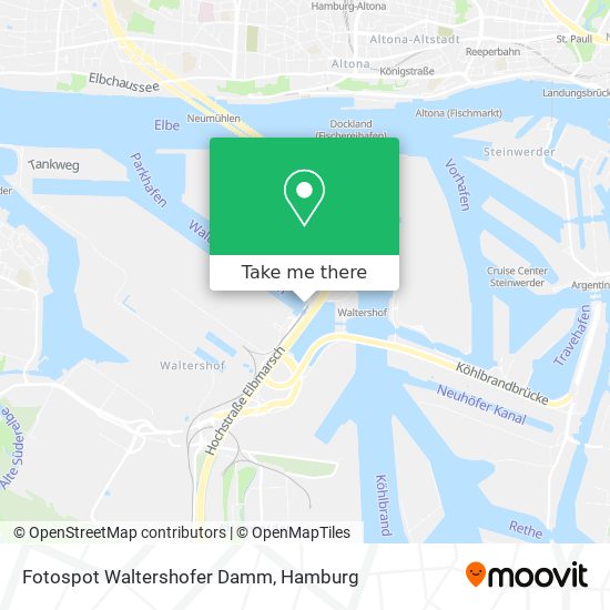 Fotospot Waltershofer Damm map
